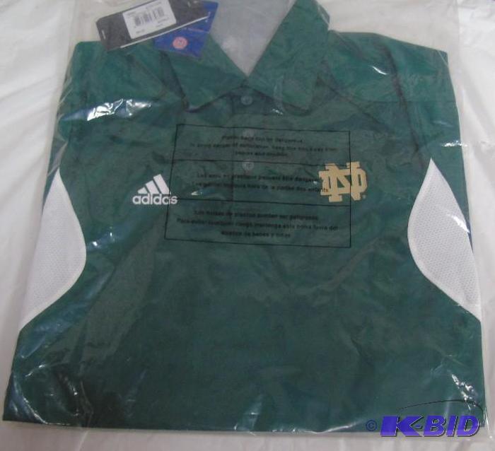 NEW &quotNotre Dame&quot Adizero Sideline P...