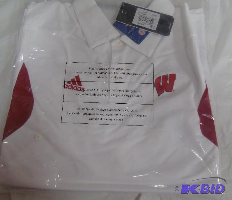 NEW &quotWisconsin Badgers&quot Adizero Sid...