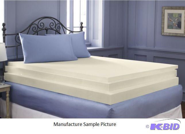 lot 122 image: Sleep Connections Memory Foam - 48 x 70 x 4&q...