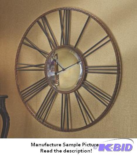 lot 147 image: Large Kasimir Wall Clock -&nbspRadiating lik...