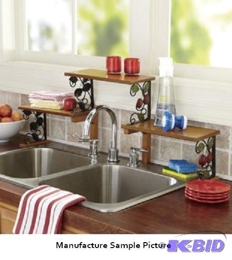 lot 17 image: Two Tier Apple Over the Sink Shelf -&nbspTak...