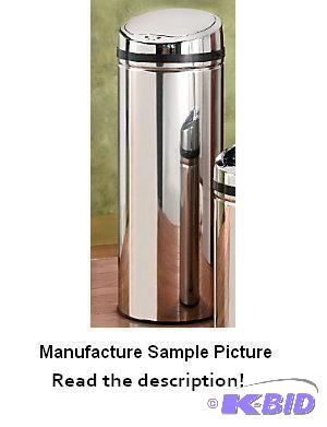 lot 179 image: Large Silver Automatic Lift Trash Bin - Keep ...