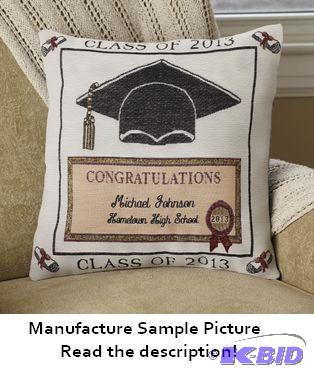 lot 183 image: Three Piece Graduation Set - Graduation pillo...