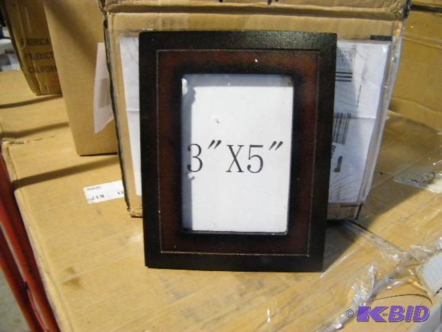 lot 188 image: Lot of 6 Frames with Glass - 3" x 5"...