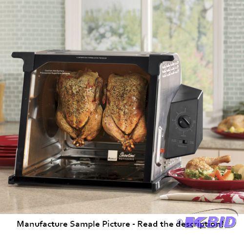 lot 196 image: Ronco Stainless Showtime Rotisserie 4000 Seri...