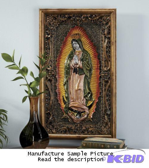 lot 45 image: Our Lady of Guadalupe Art - This 3-dimensiona...