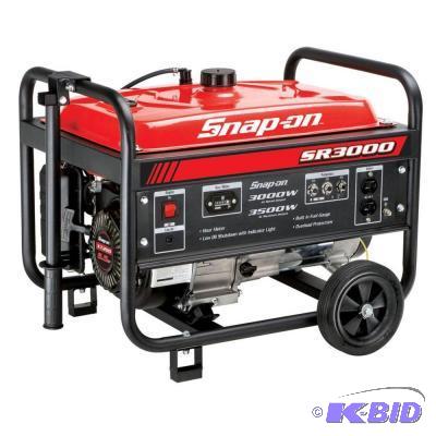 New - Snap-on&nbsp3,000-Watt Gasoline Powere...