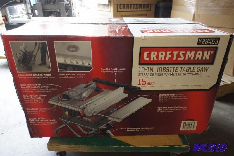 NEW Craftsman 10&quot Portable Table Saw. MS...