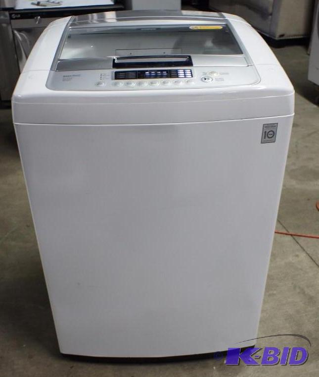New LG Washer - Model # (WT1201CW) - MSRP $76...