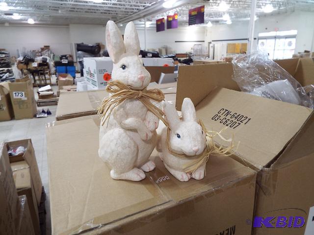 Rabbit figurines