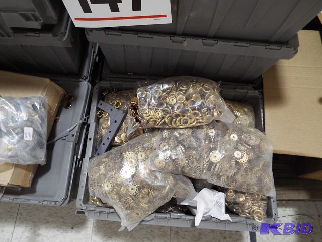 Gold button bases