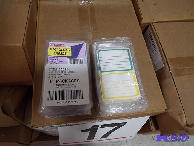 Diskette labels