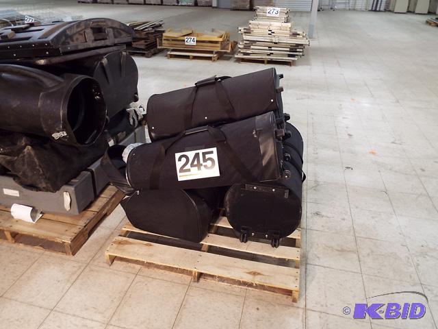 Expandable Showcase Display with Rolling Storage Case