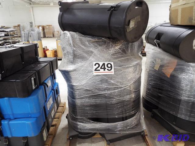 Empty Rolling Storage Cases