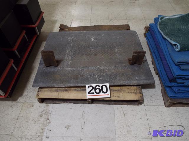 Diamond Plate Truck Dock Plate
