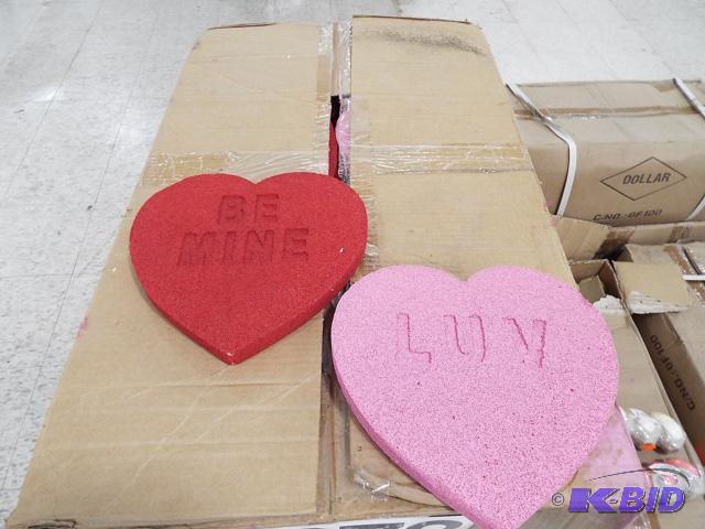 Red Be Mine Heart, Pink Luv Heart