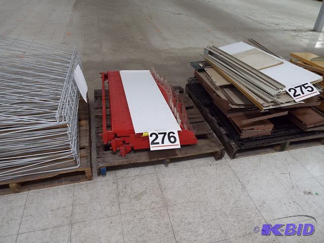 large Metal & Plastic Shelves