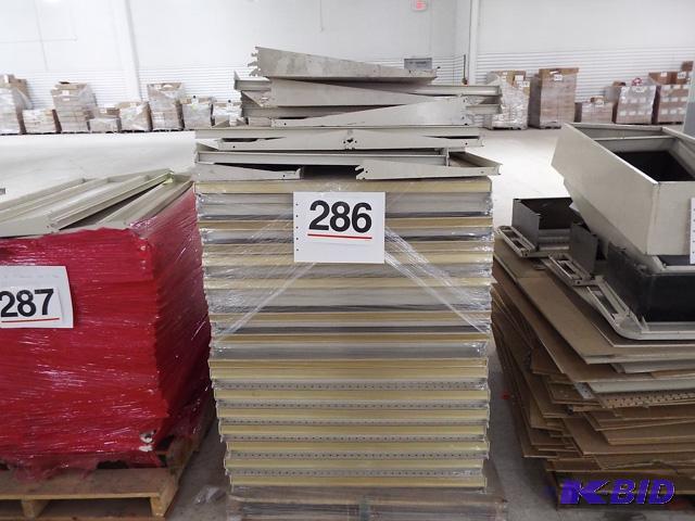 11 3Wide Base Decks Approx. 15 Deep, 50 3 Wide Shelves Approx. 16 deep, 13 3 Wide Shelves of Various Depths