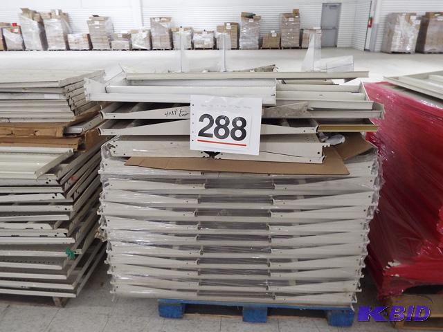 Approx. 40 4 Wide Shelves Most 17 deep
