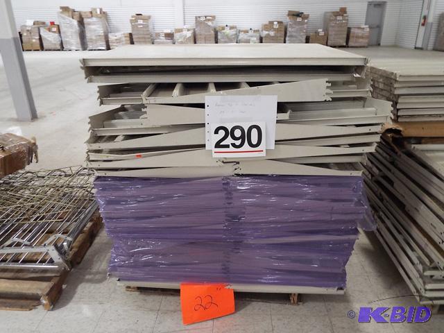 Approx. 46 4 Wide Shelves 22-31 deep