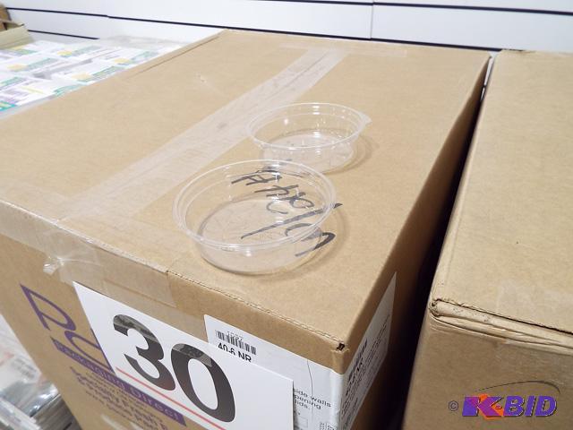Clear deli cups