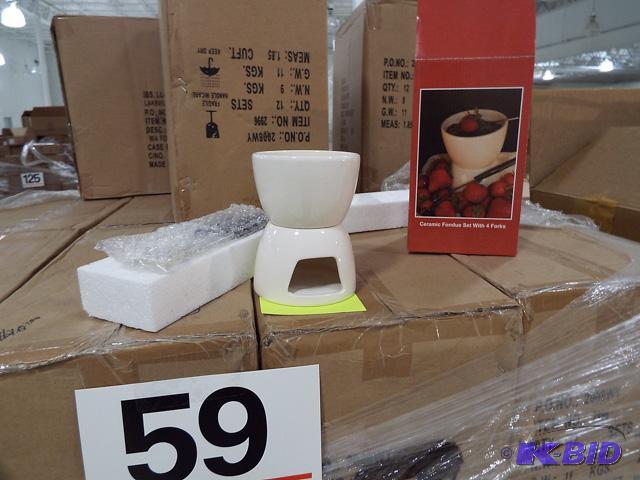 Ceramic Fondue Set
