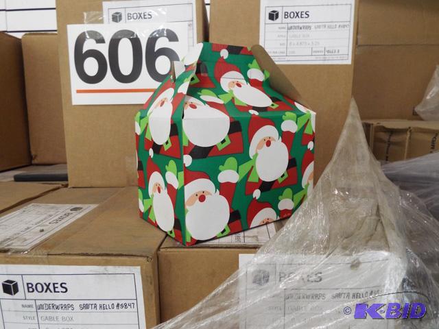 Santa Hello Gable Box 8x4.875x5.25