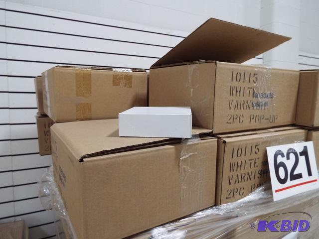 #10115 White 2 pc Box 6x6x2