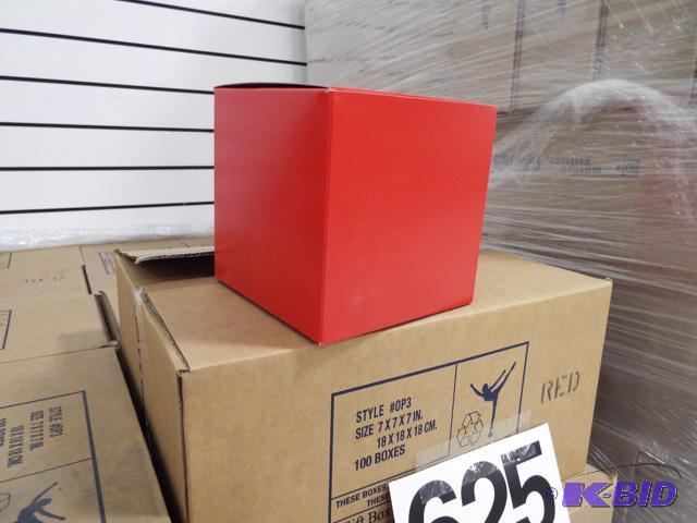 OP 3 Red 1pc Box 7x7x7x