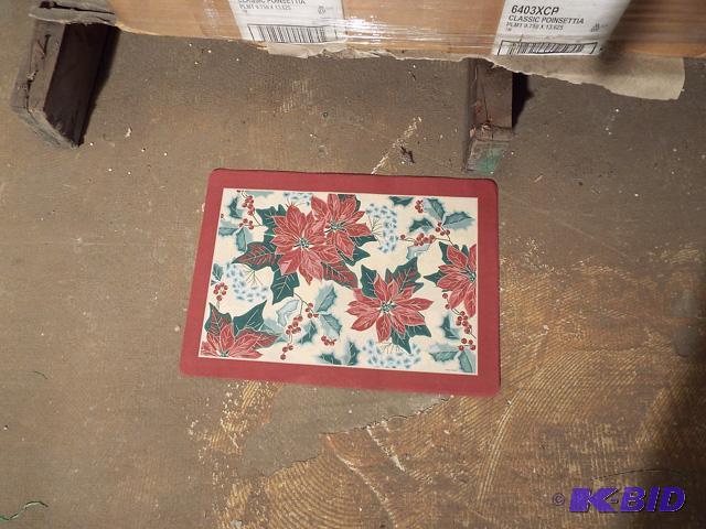 #6403xcp Classic Poinsettia Placemat