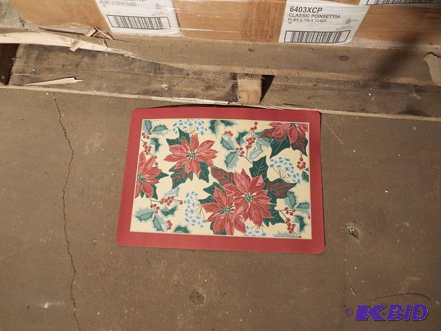 #6403xcp Classic Poinsettia Placemat