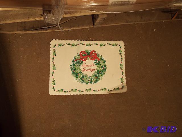#6403x56 Seasons Greeting Wreath Placemat