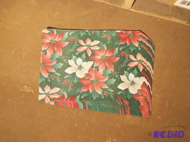 #6895xs Poinsettia Placemat