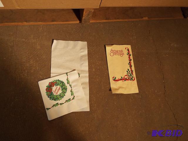 Asst Holiday Napkins