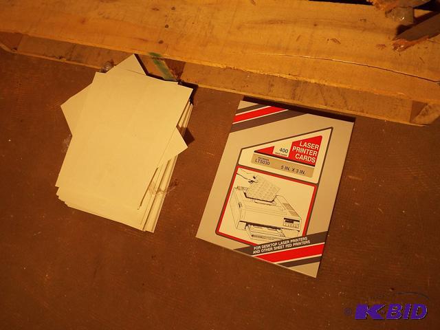 5x3 Laser Printer Cards