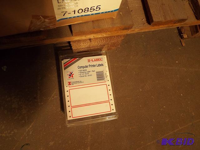 Asst. Labels and Tent Cards