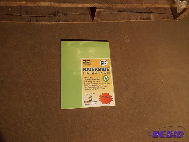 9x12 Asst Construction Paper