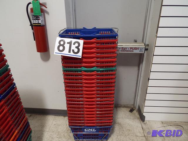 25 Handle Baskets With Stand