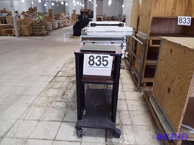 Multi Shelf Rolling Table