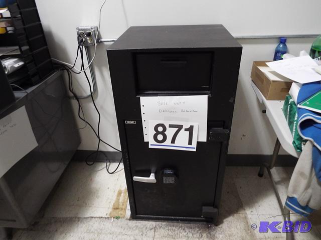 Safe with Drop Box and Electronic Combination
