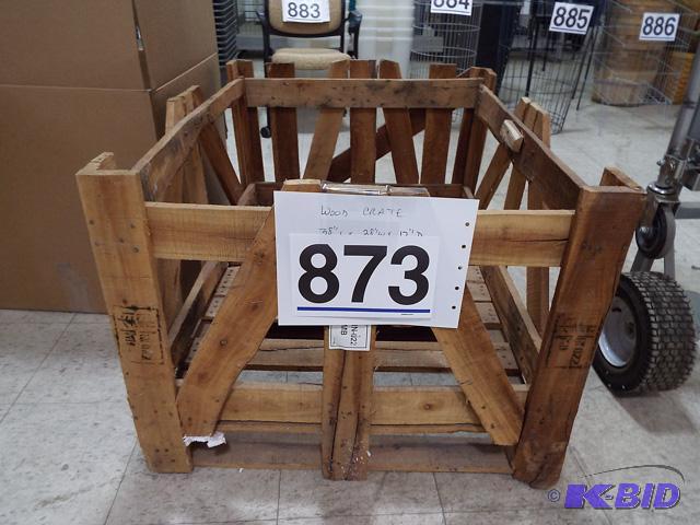 Wood Crate 38x28x17