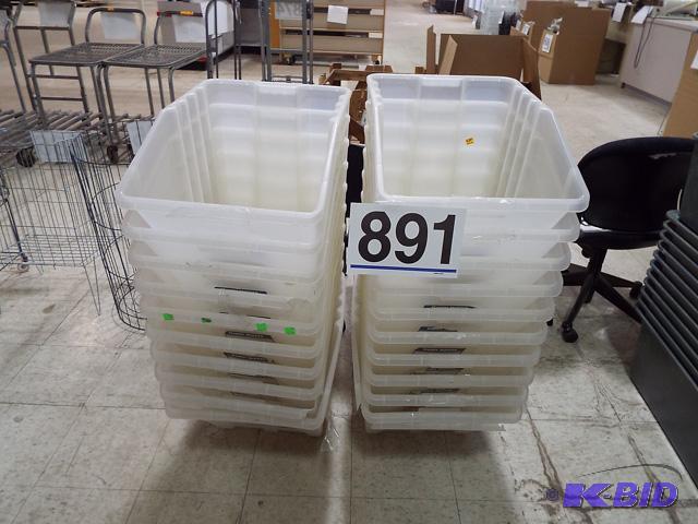 20 Plastic Handy Hoppy 60Qt. 25x19x17 12
