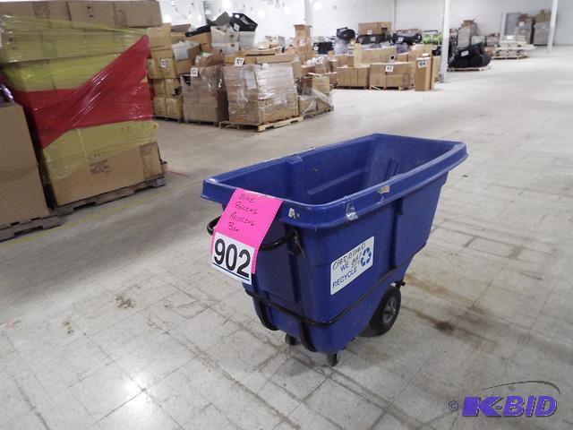 Large Rolling Recycling Bin