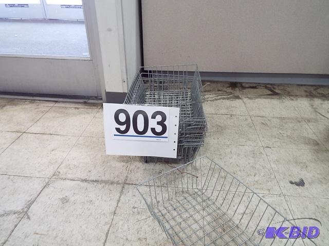 16 Wire Storage Baskets 17x11x5