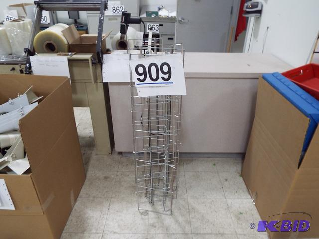 4 Slat Wall Display Racks 4 Wide