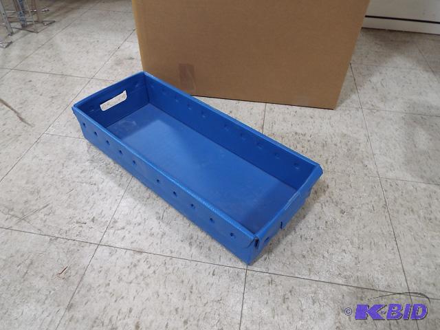 26 Reinforced Plastic Trays With Handles 22x8 12x4