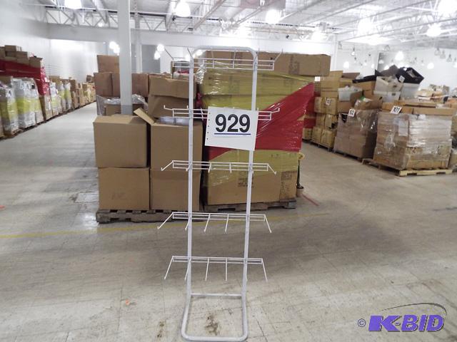 5-Level Hook Display Unit 25x71