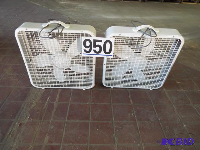 2 20 Box Fans