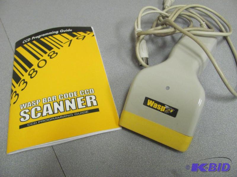 lot 109 image: WASP Bar Code CCD Scanner. Model #UF-101E. Co...