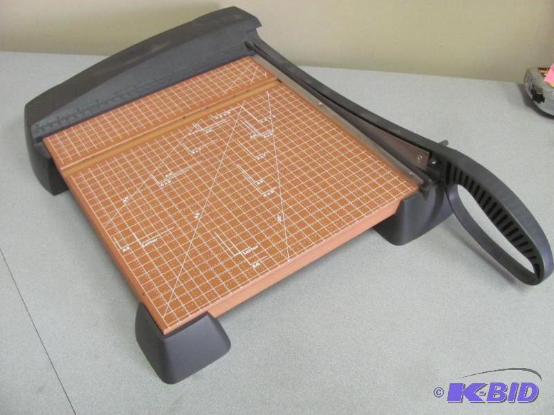 lot 129 image: X-ACTO Paper Cutter. Very good condition as s...